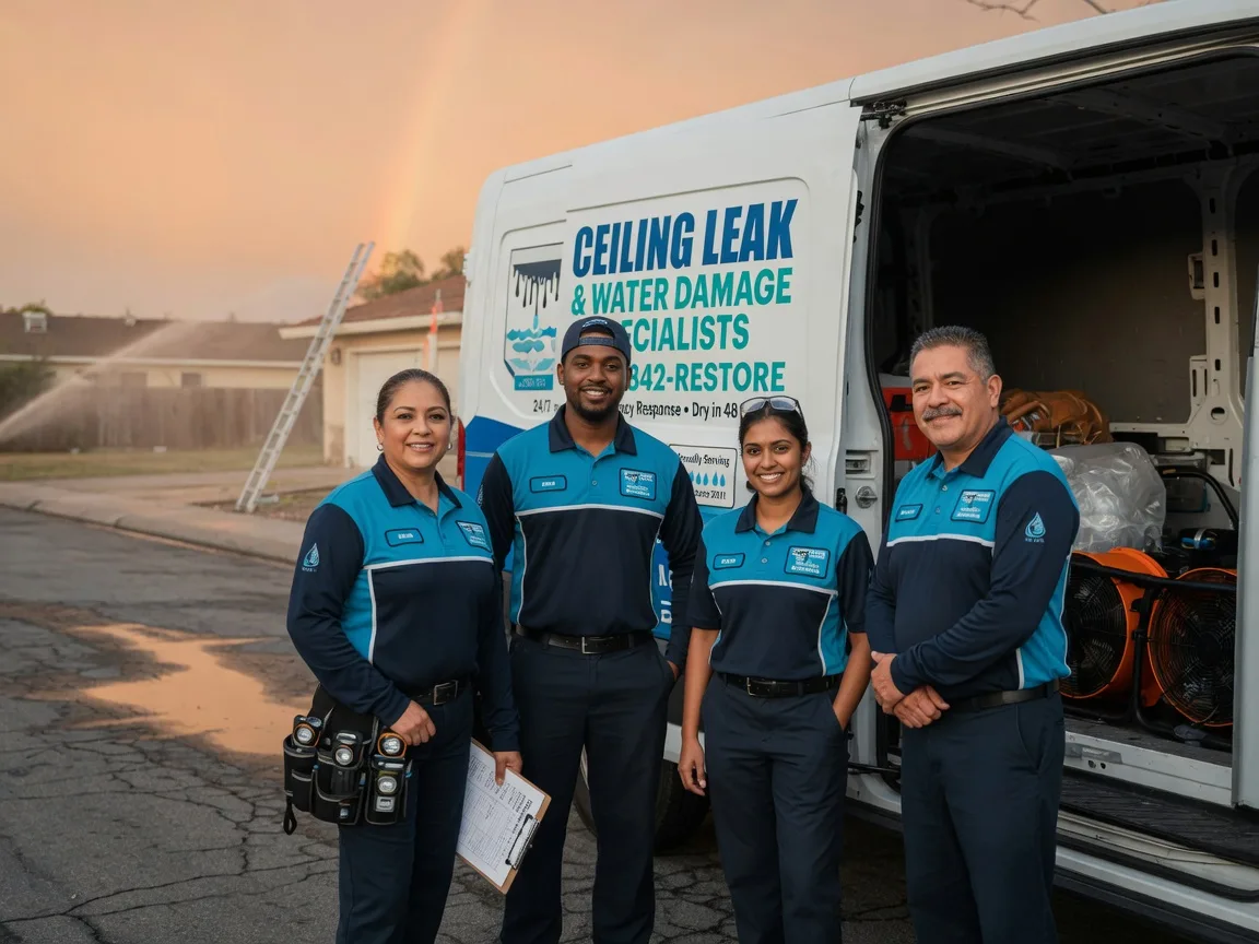 Ceiling Leak Cleanup company in Grand Valley, PA
