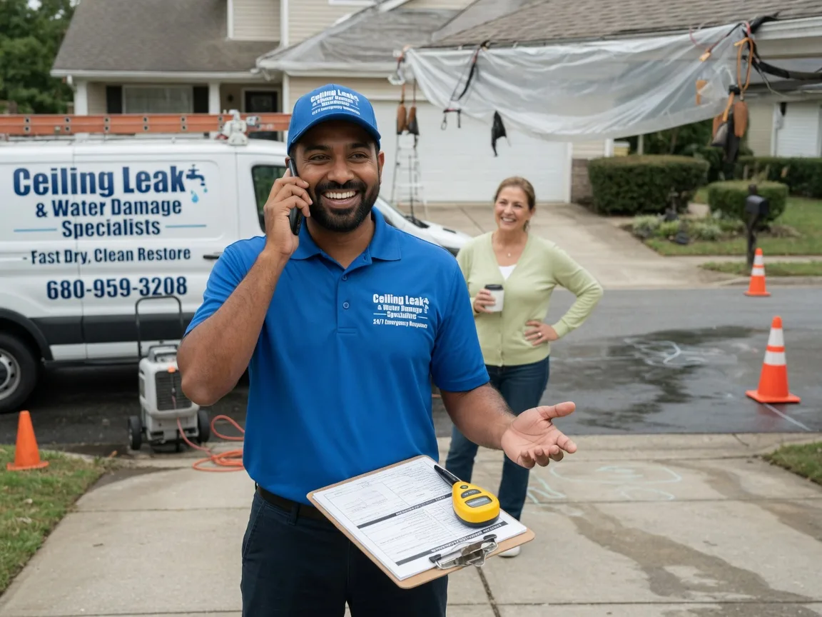 Ceiling Leak Cleanup Grand Valley, PA FAQs